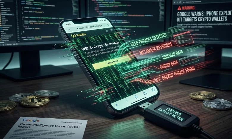 Peringatan Google: Penipuan Kripto Gunakan Perangkat Peretas iPhone Super Canggih