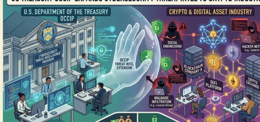 Departemen Keuangan AS Perluas Program Intelijen Ancaman Siber ke Industri Kripto
