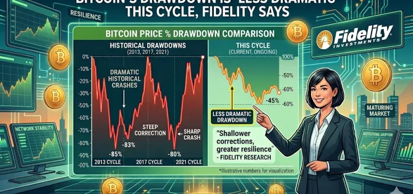Penurunan Bitcoin di Siklus Ini Lebih Ringan, Tanda Pasar Semakin Matang