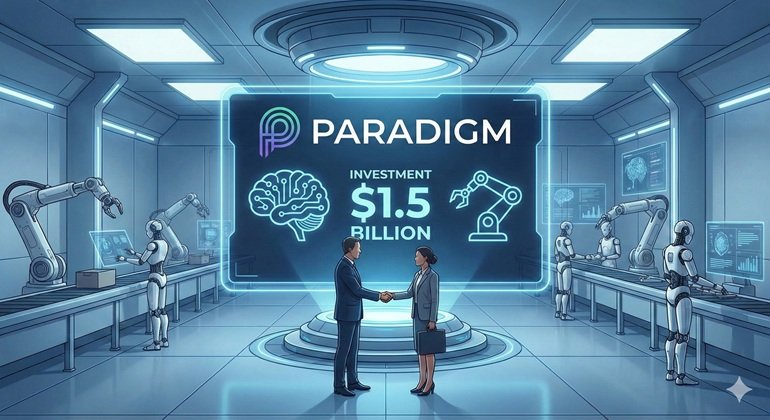 Paradigm Investasikan $1,5 Miliar untuk AI & Robotika