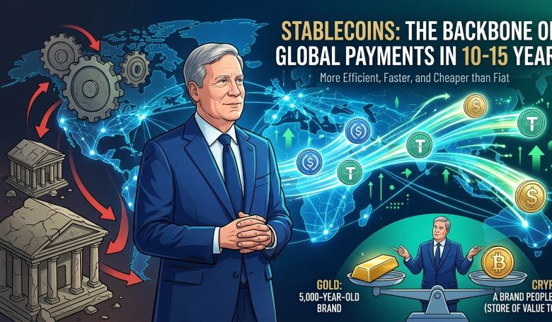 Miliarder: Stablecoin Akan Jadi Tulang Punggung Pembayaran Global dalam 10 Tahun