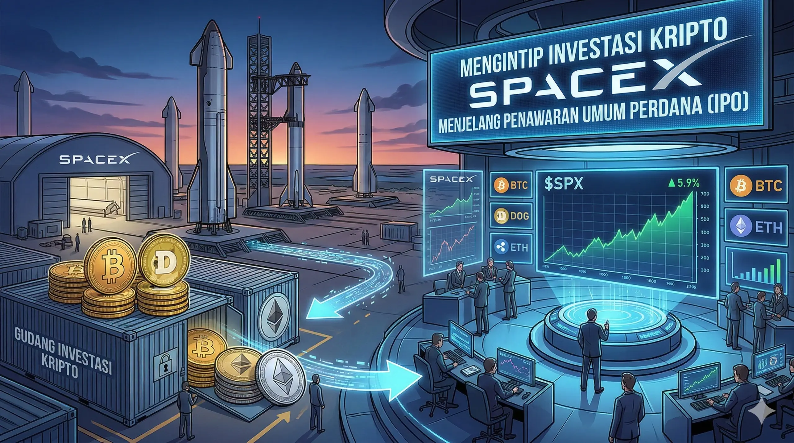You said Mengintip Investasi Kripto SpaceX Menjelang Penawaran Umum Perdana