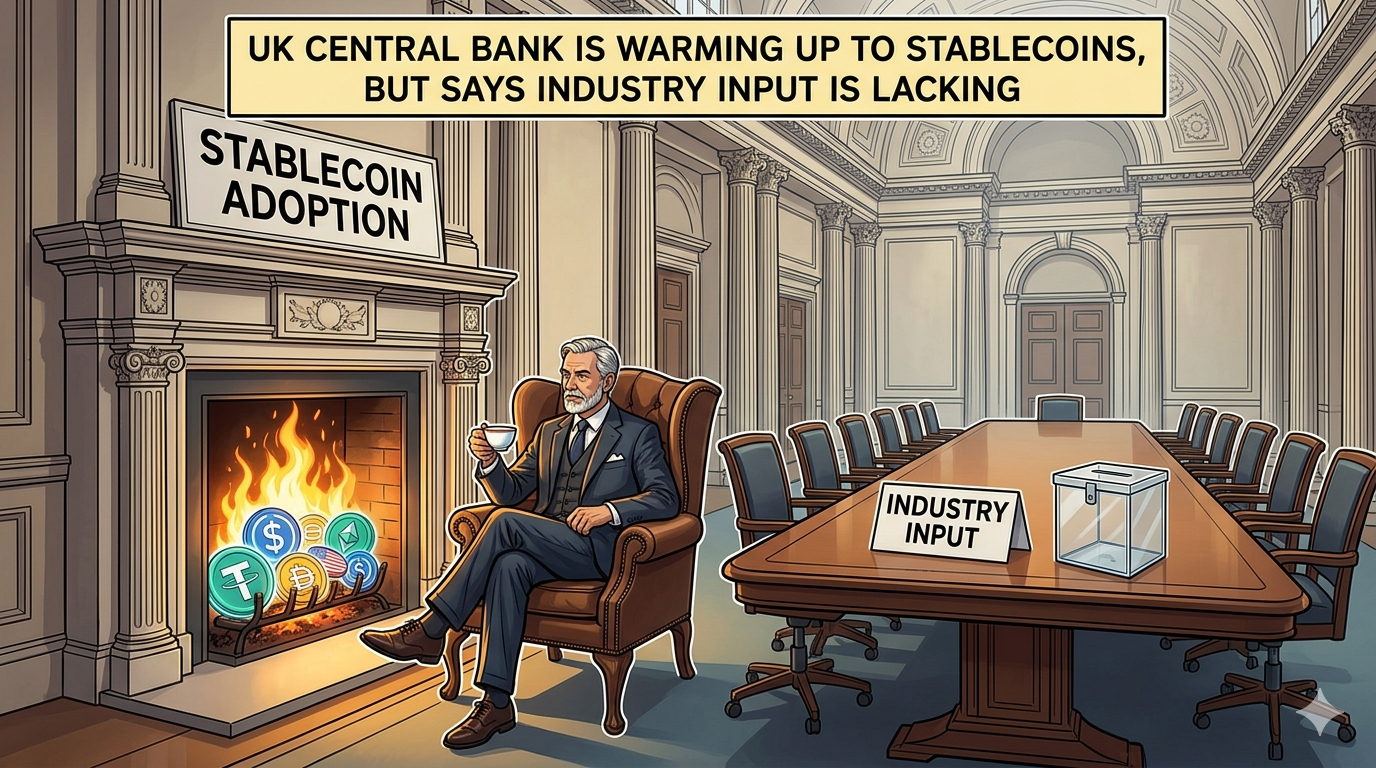 Bank Sentral Inggris Mulai Lebih Terbuka terhadap Stablecoin, Namun Menilai Masukan Industri Masih Kurang