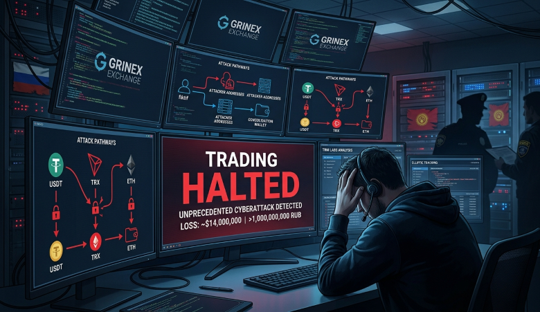 Bursa Kripto Terkait Rusia, Grinex, Hentikan Perdagangan Usai Diretas $14 Juta