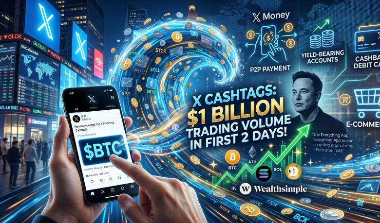 Fitur Baru ‘Cashtags’ di X Sukses Cetak Volume Perdagangan $1 Miliar dalam Dua Hari