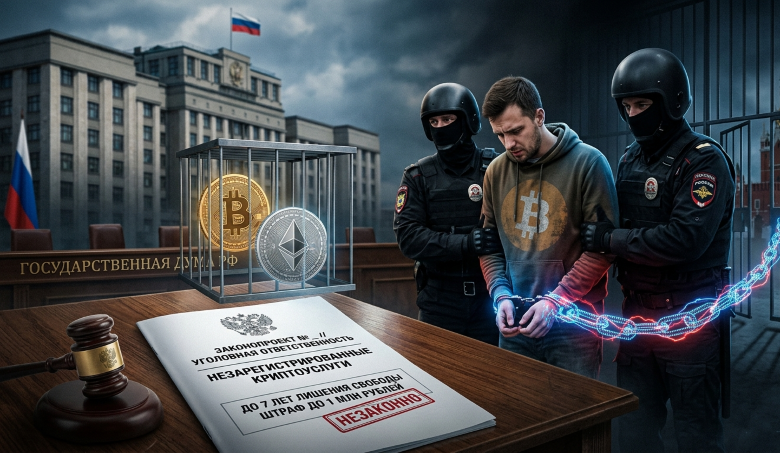 Rusia Rancang Undang-Undang untuk Pidanakan Layanan Kripto Tanpa Izin