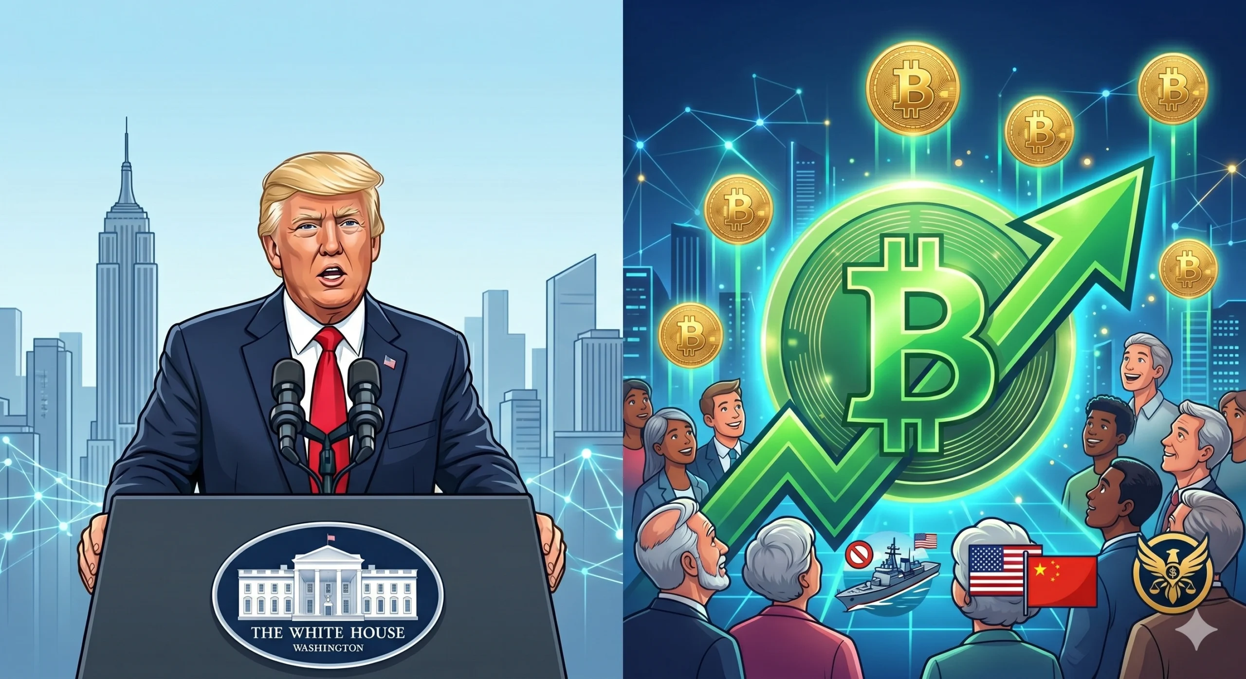 5 Pernyataan Donald Trump yang Pernah Mempengaruhi Pergerakan Bitcoin, dan Alasan Potensi Terulangnya Dampak Tersebut Pekan Ini