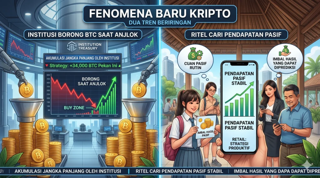 Tren Keuangan Masa Kini: Perusahaan Besar Timbun Aset, Masyarakat Pilih Strategi Cuan Pasif