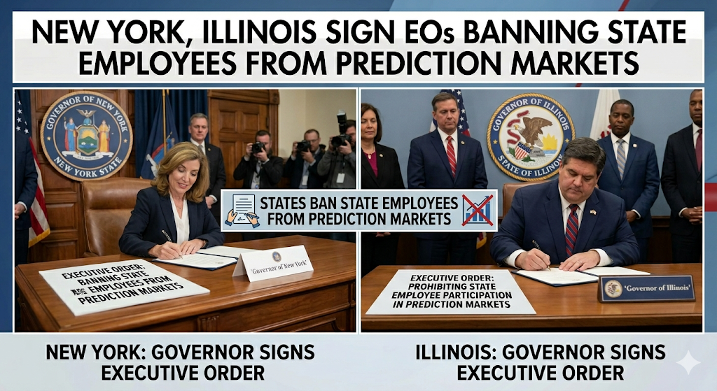New York dan Illinois Larang Pegawai Negara Ikut Prediction Market
