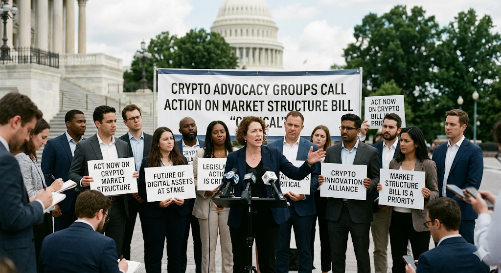 Industri Kripto Desak AS Segera Sahkan RUU Struktur Pasar Digital