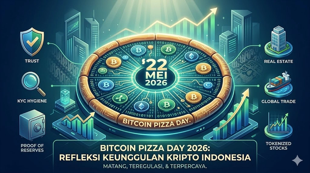 Refleksi Bitcoin Pizza Day 2026: Industri Kripto Indonesia Masuki Fase Matang dan Terpercaya