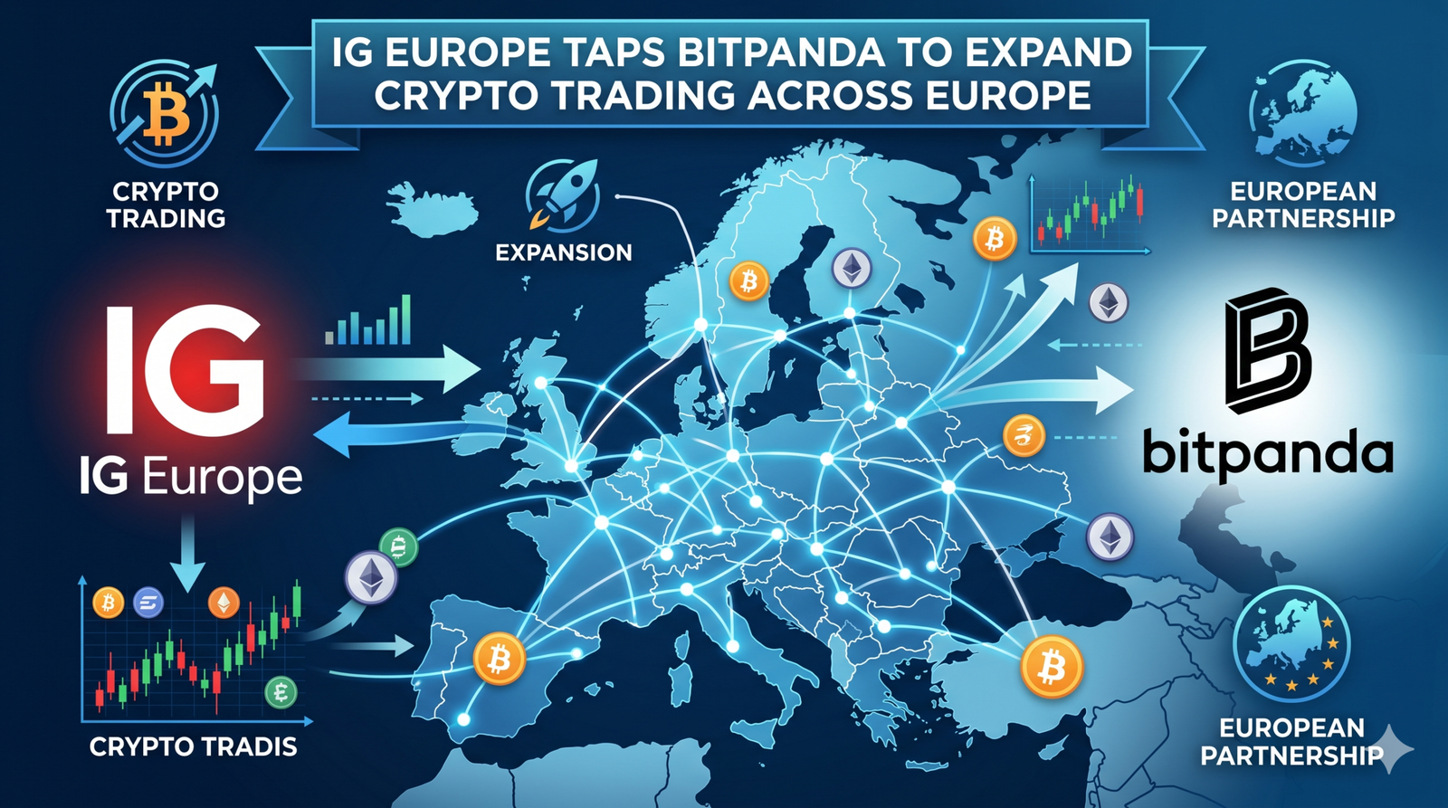 IG Europe Gandeng Bitpanda untuk Perluas Trading Kripto di Eropa