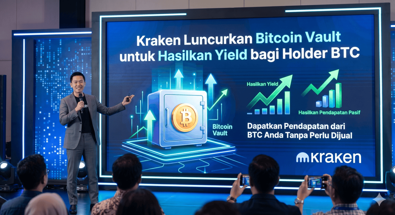 Kraken Luncurkan Bitcoin Vault untuk Hasilkan Yield bagi Holder BTC