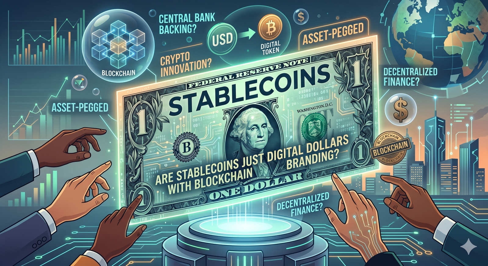 Apakah Stablecoin Hanya Dolar Digital dengan Label Blockchain?