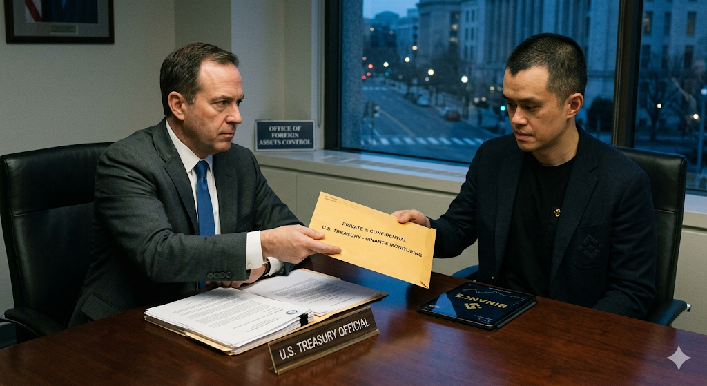 Treasury AS Dilaporkan Tekan Binance Terkait Program Pengawasan