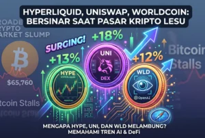 Memahami Tren Kripto: Mengapa HYPE, UNI, dan WLD Melambung Saat Pasar Sedang Lesu?