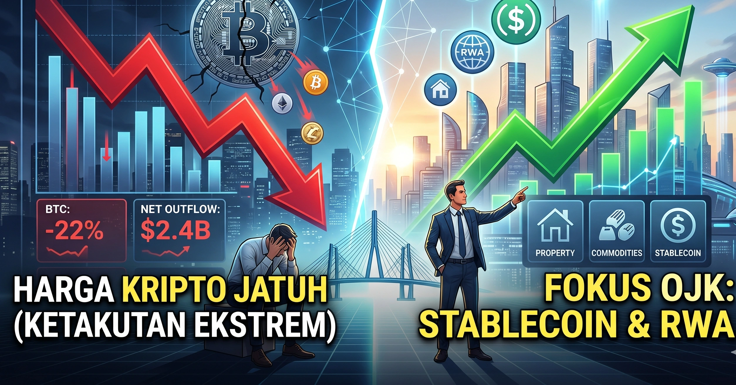 Tinggalkan Sekadar Trading, OJK Dorong Fokus Kripto RI ke Stablecoin dan Tokenisasi RWA