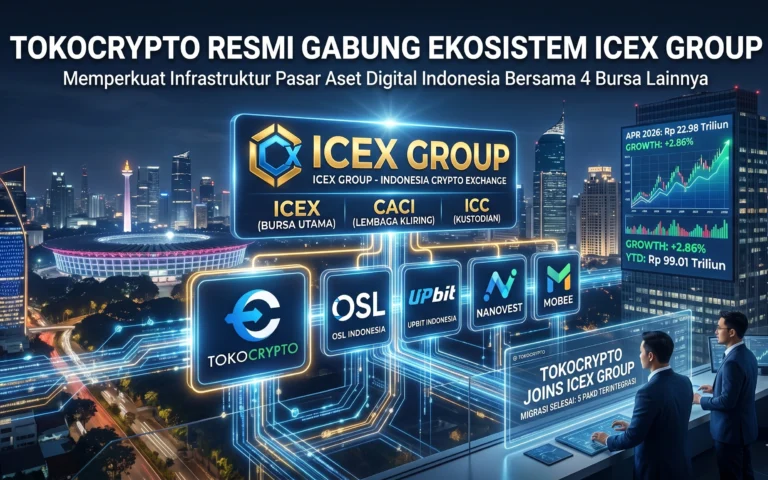 Tokocrypto Rampungkan Migrasi, Perkuat Ekosistem ICEX Group Bersama Empat Bursa Kripto Lainnya