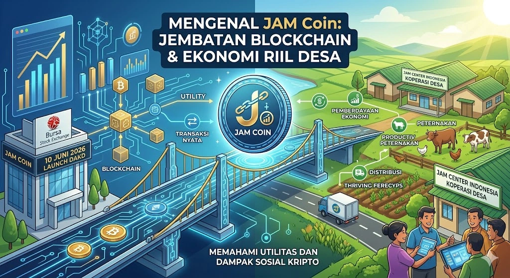 Mengenal JAM Coin: Jembatan Antara Teknologi Blockchain dan Ekonomi Riil Masyarakat