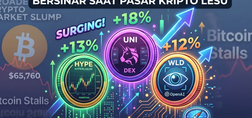 Memahami Tren Kripto: Mengapa HYPE, UNI, dan WLD Melambung Saat Pasar Sedang Lesu?