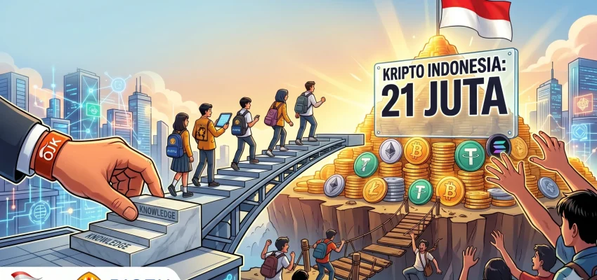 Kalahkan Investor Saham, Pengguna Kripto RI Tembus 21 Juta di Tengah Ancaman Kesenjangan Literasi