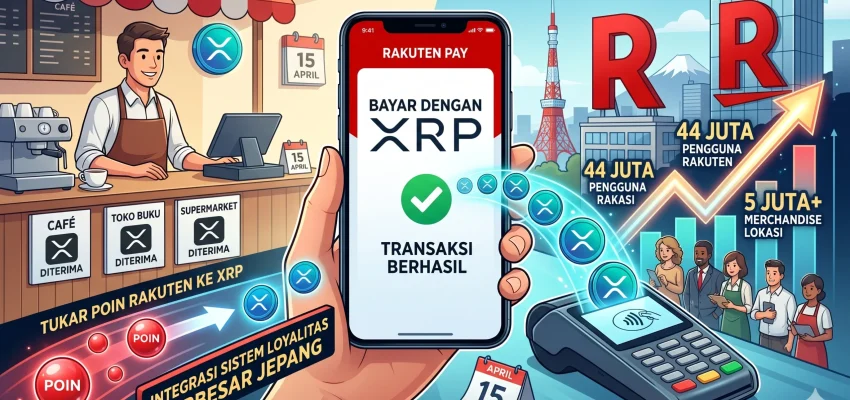 Rakuten Resmi Jadikan XRP Metode Pembayaran bagi 44 Juta Penggunanya