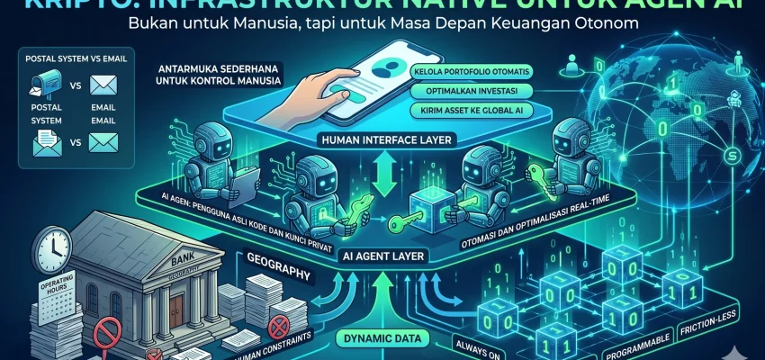 Mengapa Kripto Lebih Cocok untuk Agen AI?