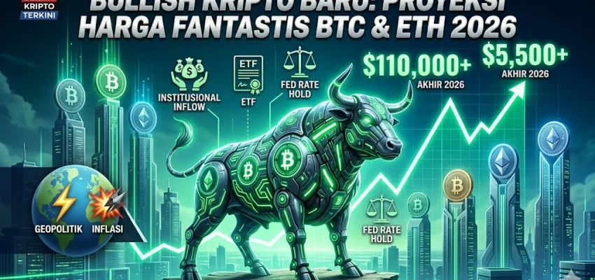 Sinyal Bullish Kripto Makin Kuat, Segini Proyeksi Harga Bitcoin dan Ethereum di Akhir 2026