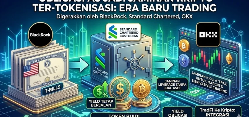 Era Baru Kripto: BlackRock, Standard Chartered, dan OKX Jadikan Obligasi AS Sebagai Jaminan Trading