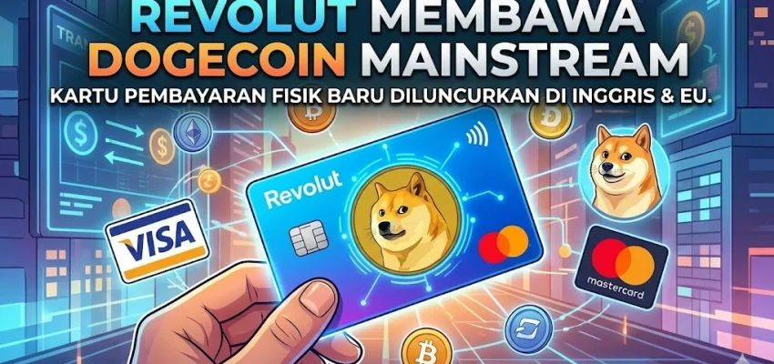 Bawa Dogecoin ke Arus Utama, Revolut Rilis Kartu Debit Fisik Tanpa Biaya Tukar Tambahan